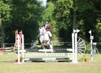 Sternberg's Larry Jr. and Lena - Tournament Dettelbach 2022 - E-style jumping